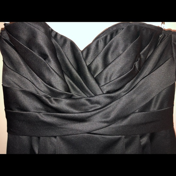 David’s Bridal Black Bridesmaid/Special Occasion - Picture 2 of 7